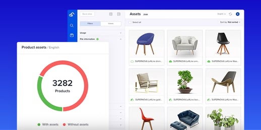 Bluestone PIM DAM UI and dashboard widget