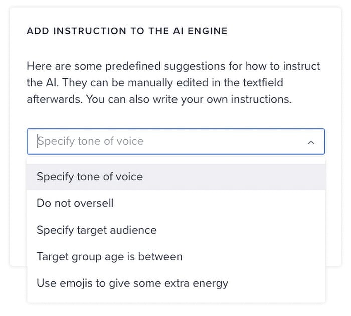 AI Instructions