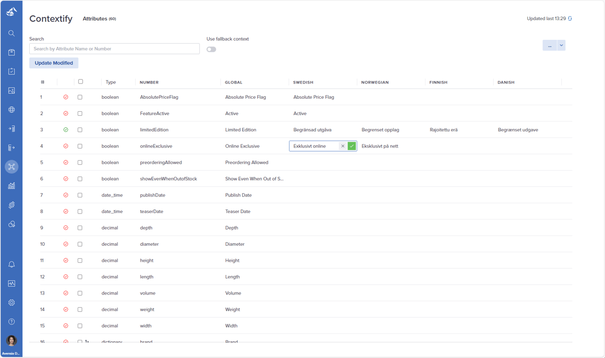 Avensia Contextify screenshot 1