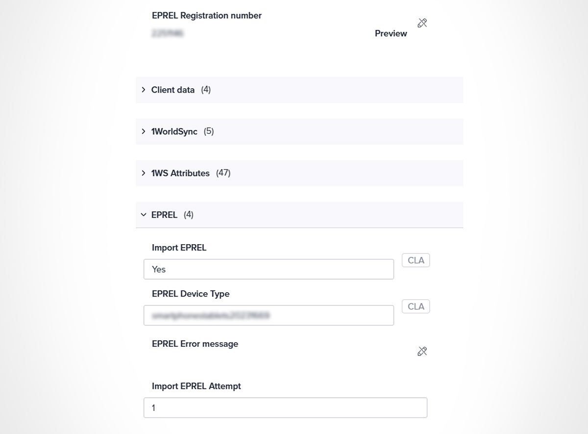 Bluestone PIM Energy Label – System View