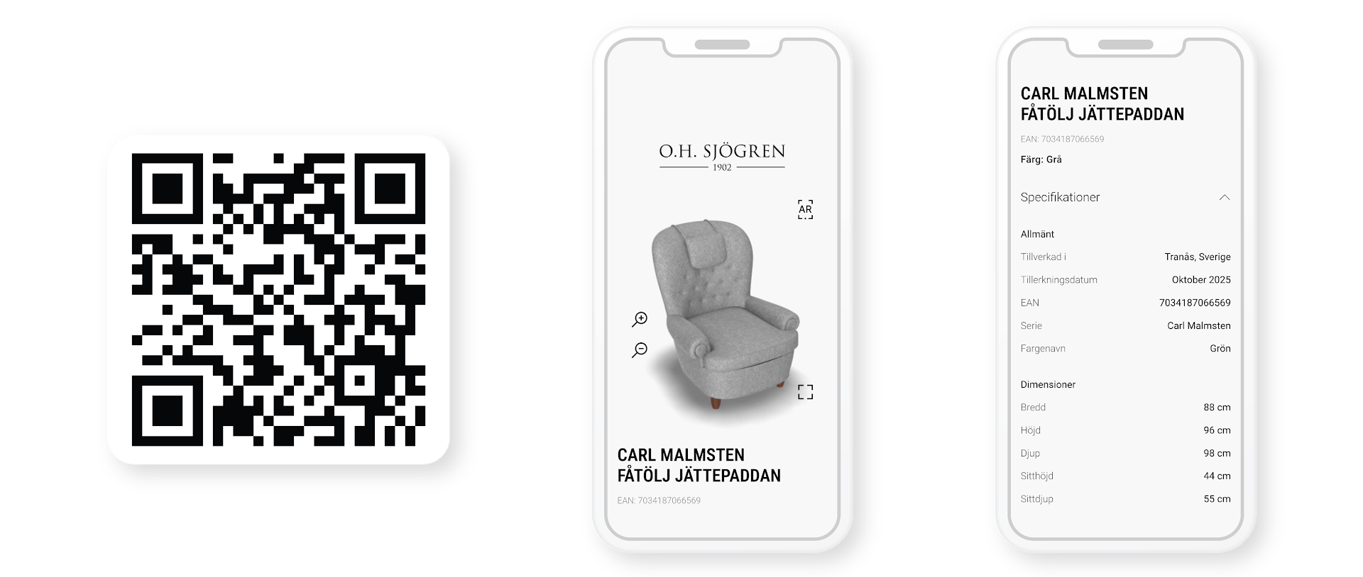 Digital Product Passport QR Code