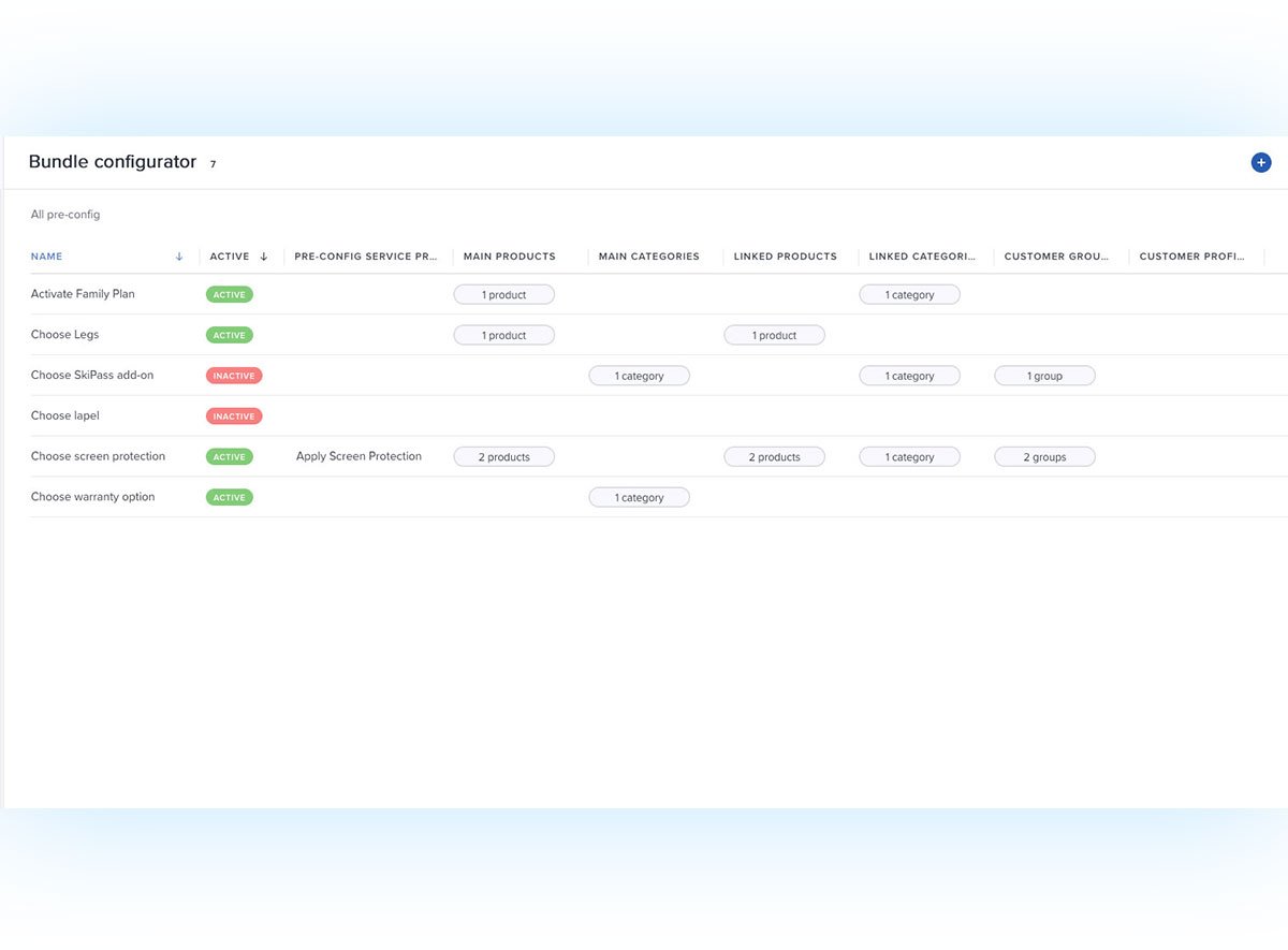 Advanced Bundle Configurator screenshot 1