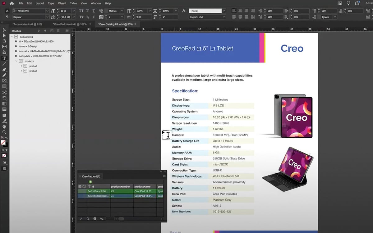 Adobe InDesign Sync screenshot 2