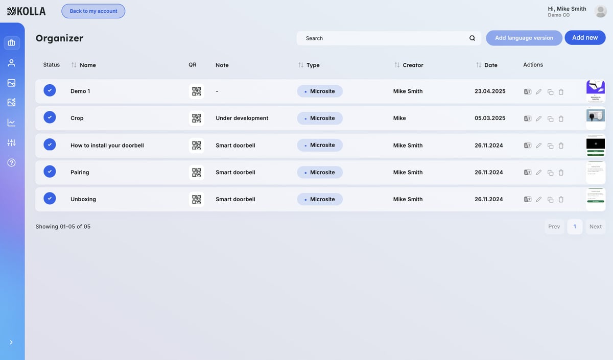 Digital Product Passport by Kolla screenshot 1