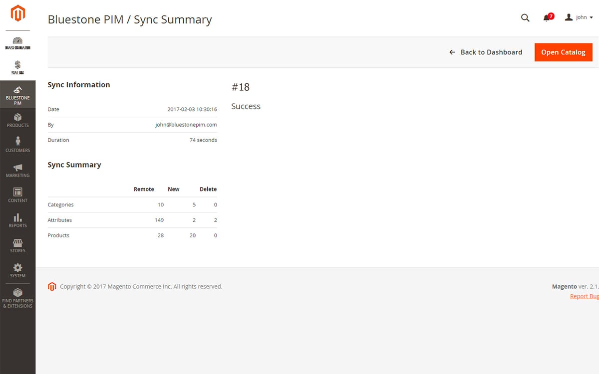 Magento 2 Data Sync screenshot 2