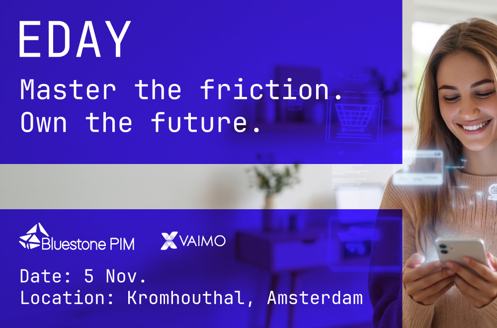 Master the friction. Starting with your product data