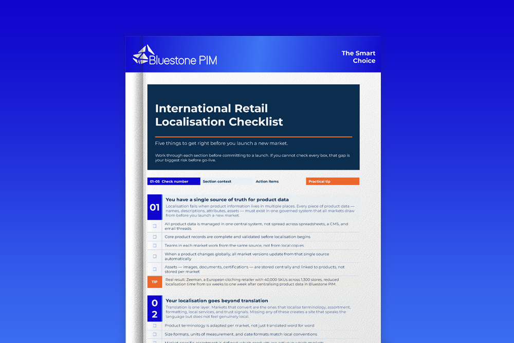 Localisation Checklist cover