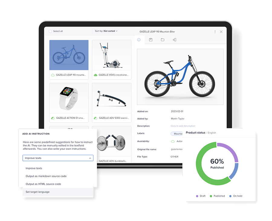Bluestone PIM UI Bluestone PIM UI
